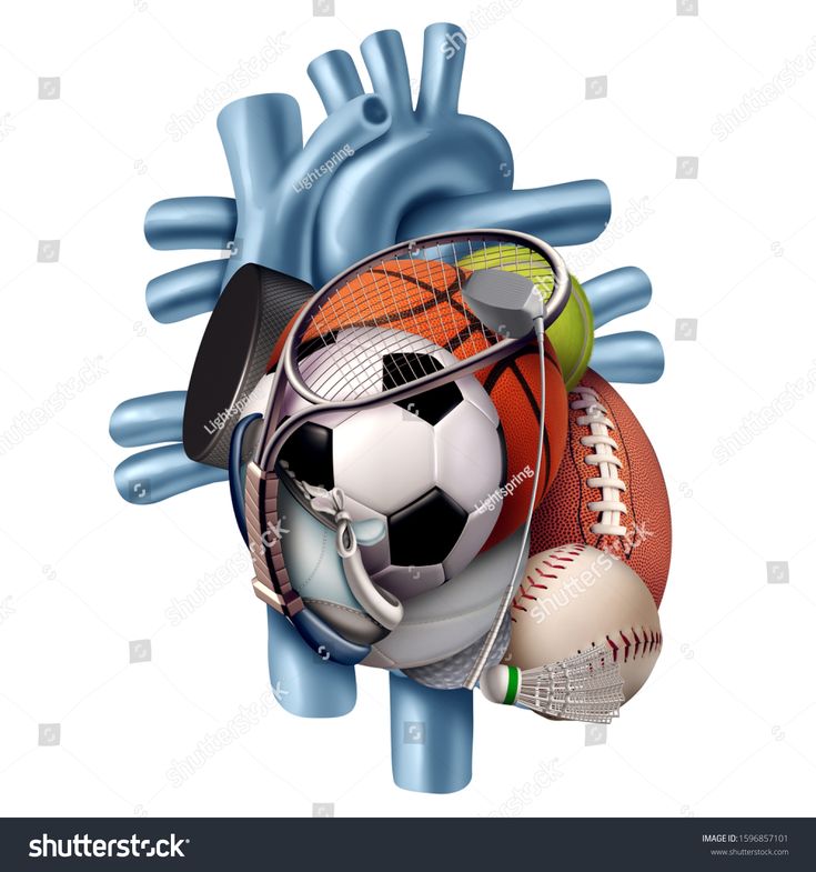 heart sportss - Clip Art Library