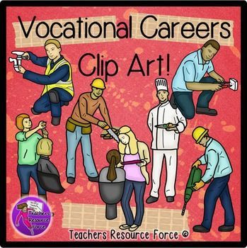 Vocational Careers Clip Art - Free Teaching Resources for Career Education