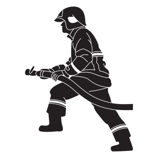 Firefighter Silhouette Transparent clipart - About 55 free - Clip Art ...