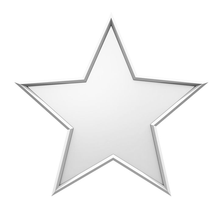 Silver Star Icon - Premium Vector Graphic for Awards and Design