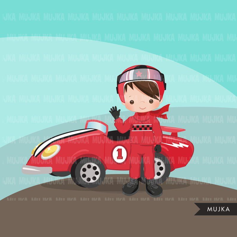 race car driver - Clip Art Library