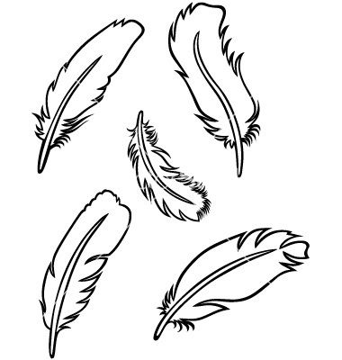 Feather Illustrations - Free Vector Art for Design & Craft Projects