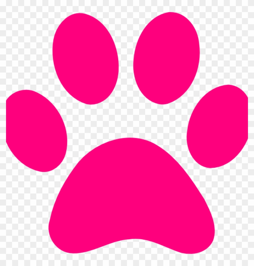 Pink Paw Print Clipart - Free Transparent PNG for Pet Projects