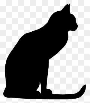 Cat Silhouette PNG - Free Transparent Clipart for Design & Web Use