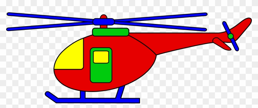 Cartoon Helicopter Illustration for Kids’ Learning & Design Projects