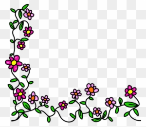 Floral Vine Border Clipart - Free Transparent PNG for Craft & Design