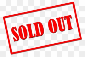 Red "SOLD OUT" stamp on transparent background, bold uppercase text inside a rectangular border.