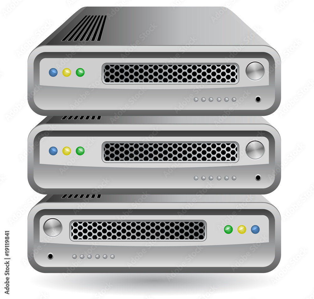 Computer And Network Devices And Parts Royalty Free SVG, Cliparts