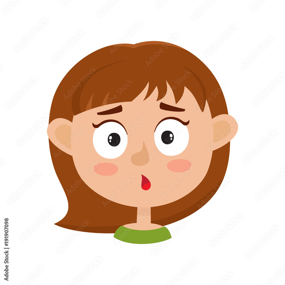 surprised look - Clip Art Library