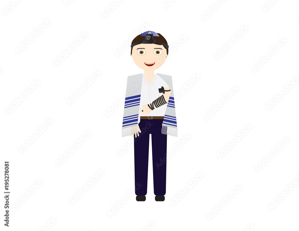 Colorful jewish torah reading boy clipart free image download 3310948