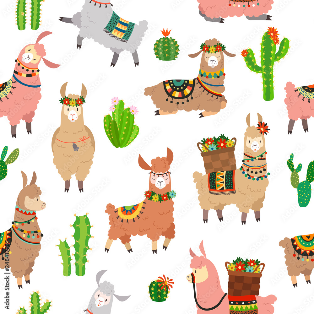 peru llamas - Clip Art Library