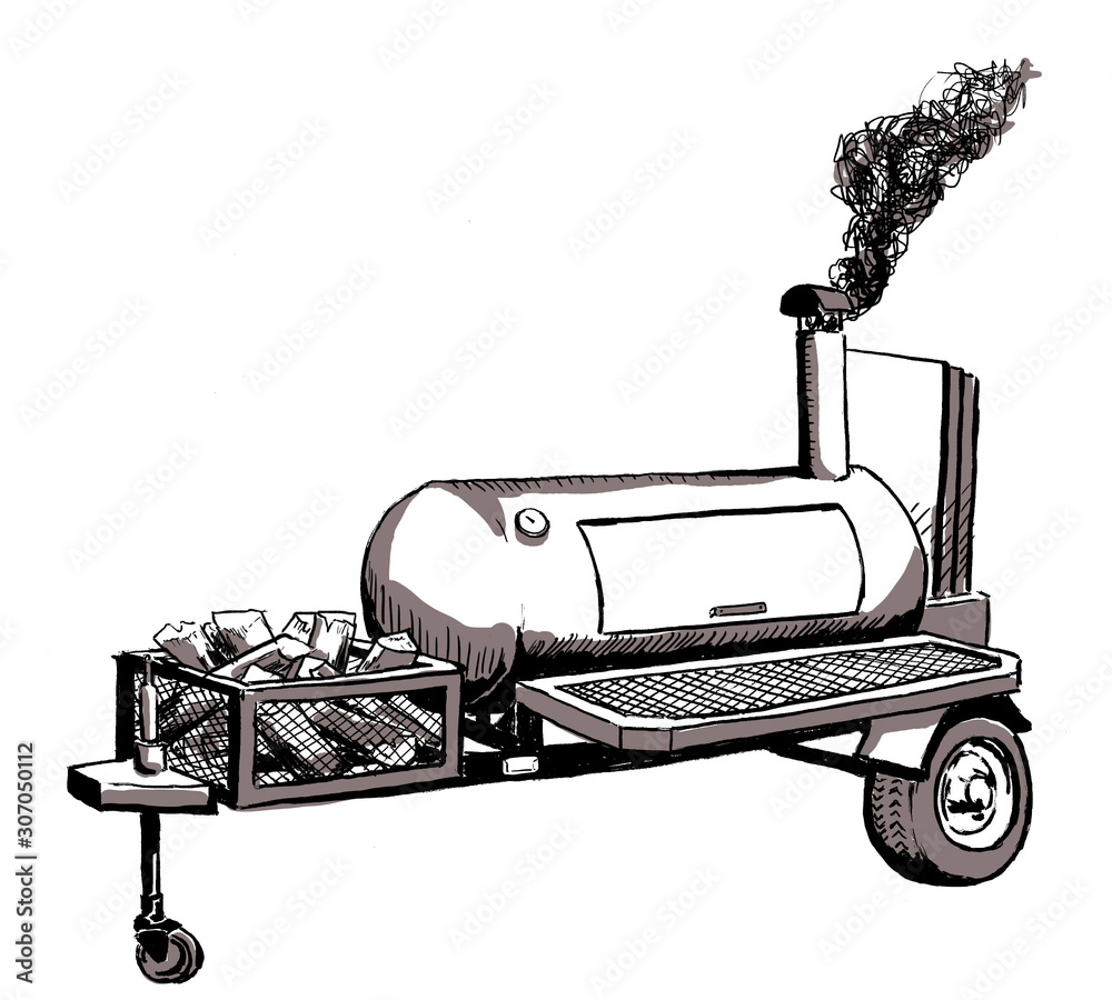 Barbecue BBQ Smoker Smoking Yoder Smokers PNG, Clipart, Barbecue - Clip ...