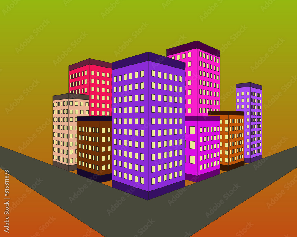 1-612-city-night-clipart-images-stock-photos-vectors-shutterstock