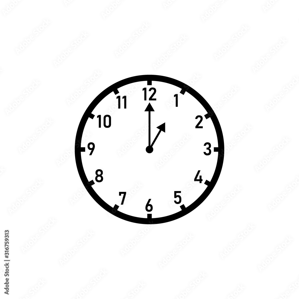 O Clock Clip Art At Clker Com Vector Clip Art Online Royalty