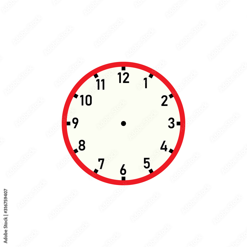 14 Clock Face Images - Print Your Own! - The Graphics Fairy