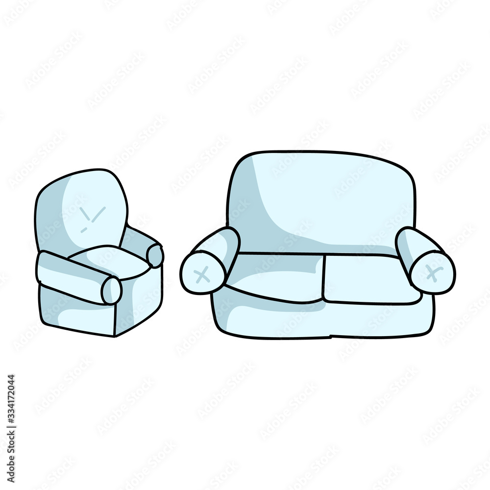 Table Chair Furniture Clip Art - Living Room - Cartoon Cliparts - Clip ...