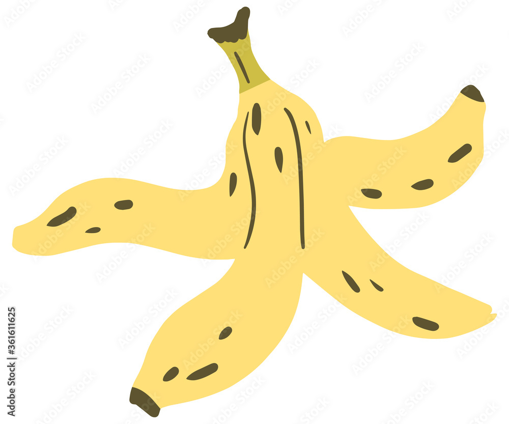 banana peels - Clip Art Library