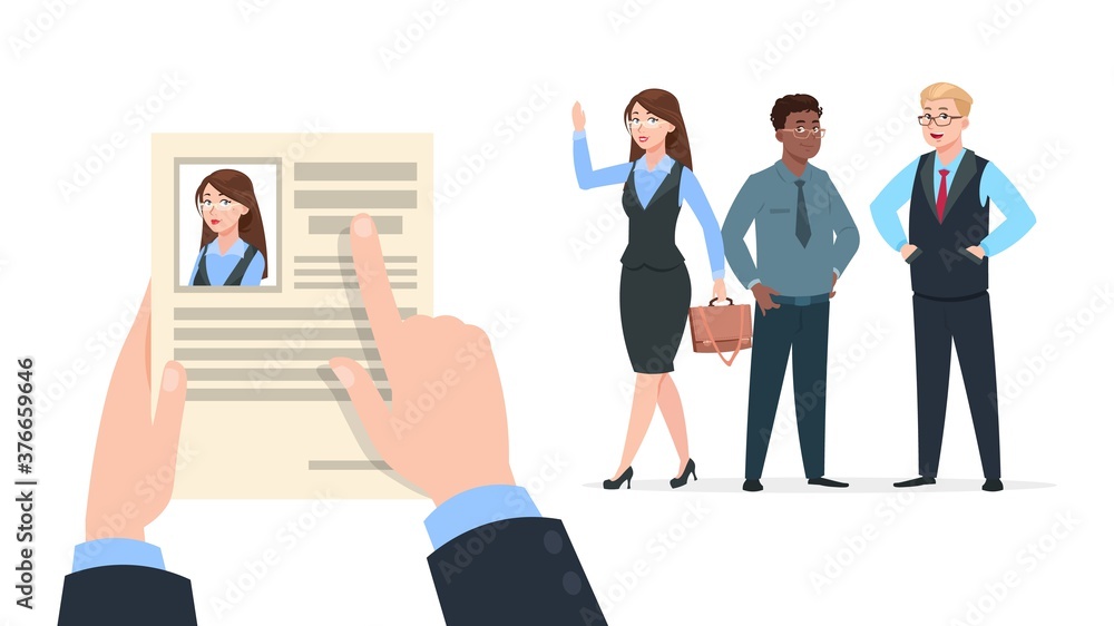 Recruiting Recruitment Recruitment Office Team Browsing Clip Art