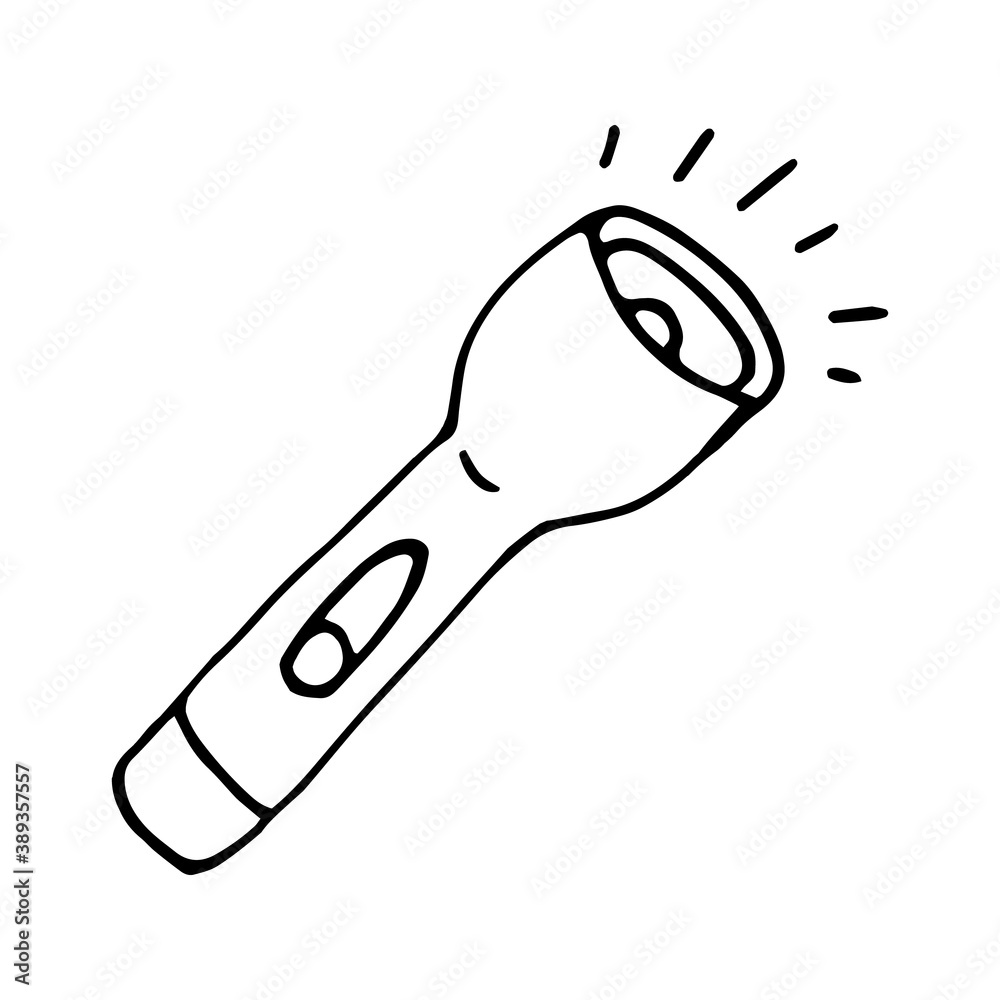 Flashlight Clip Art at Clker.com - vector clip art online, royalty ...