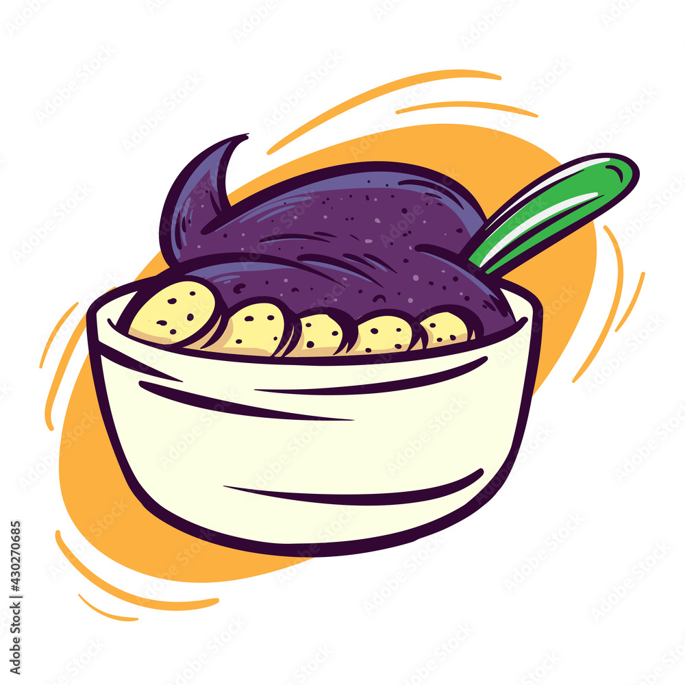 Miniclips:Mixing Bowl Clip Art by Phillip Martin, Red Mixing Bowl