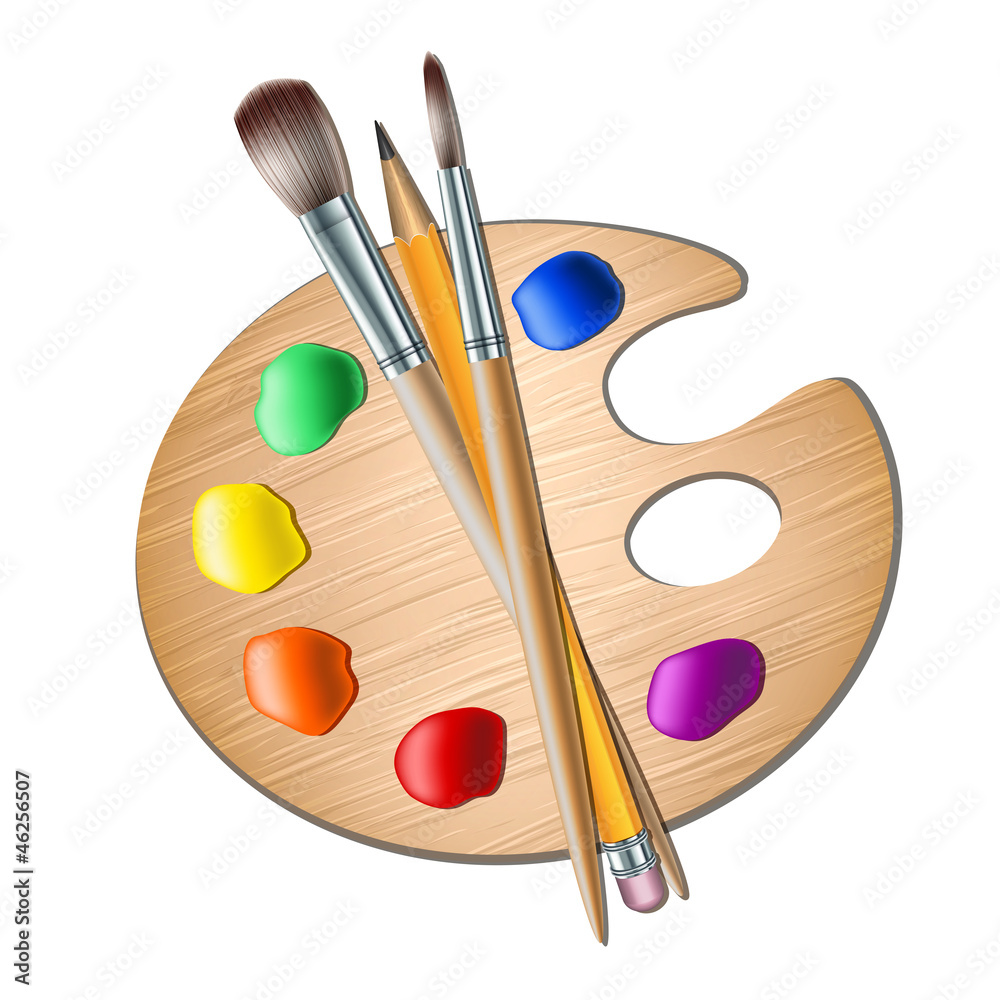 paint trays - Clip Art Library