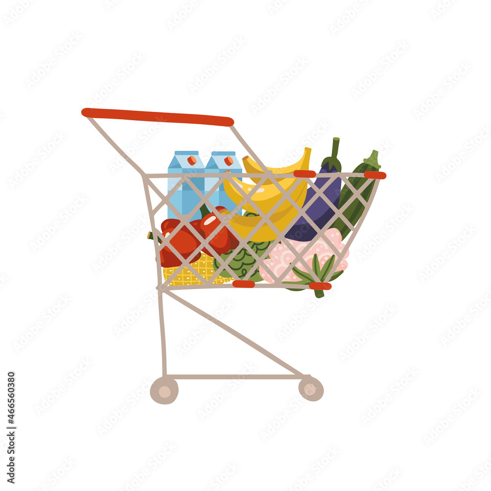 carrot-shopping-cart-food-basket-food-gift-baskets-grocery-clip