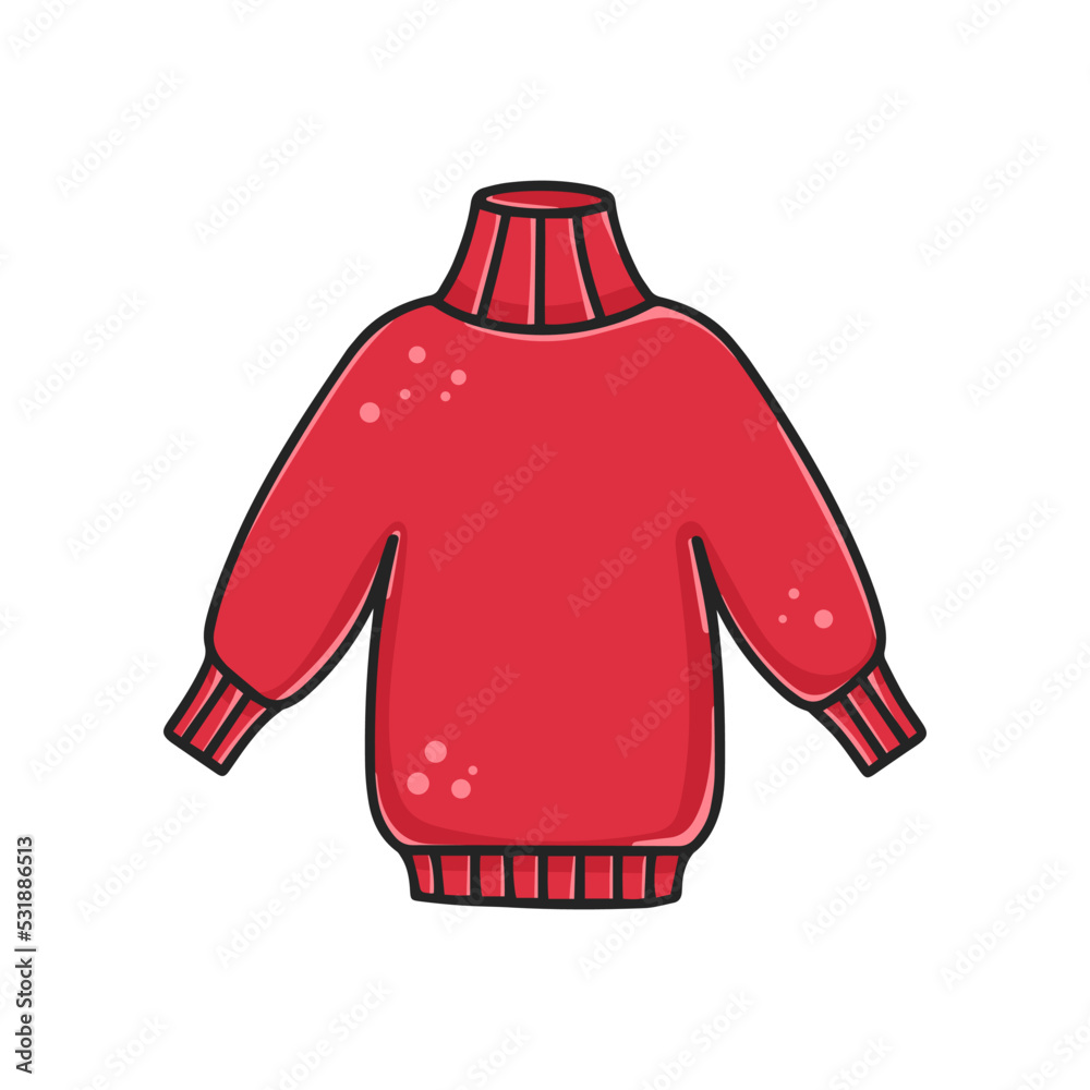 Premium Vector | Christmas cartoons clip art . sweater clipart - Clip ...