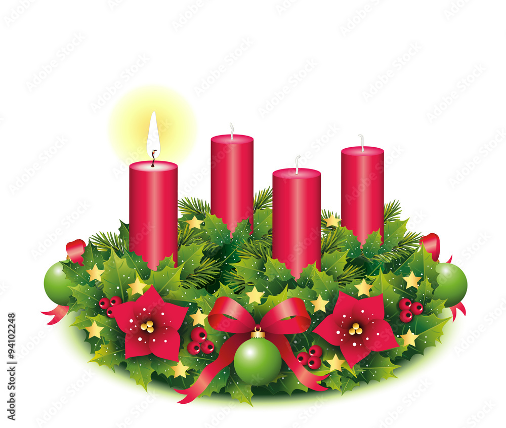 Advent Candle Clip Art Advent Wreath, PNG, 1711x750px, Advent - Clip ...