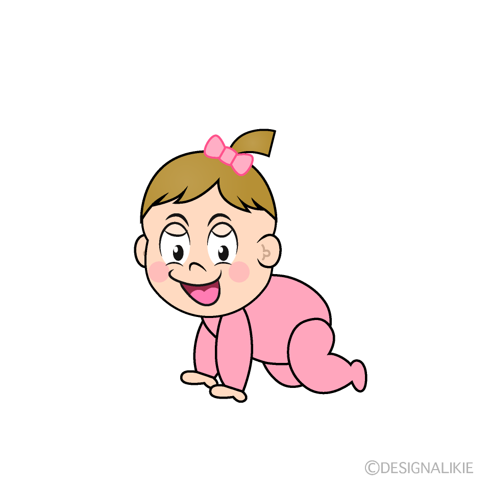 crawling baby - Clip Art Library