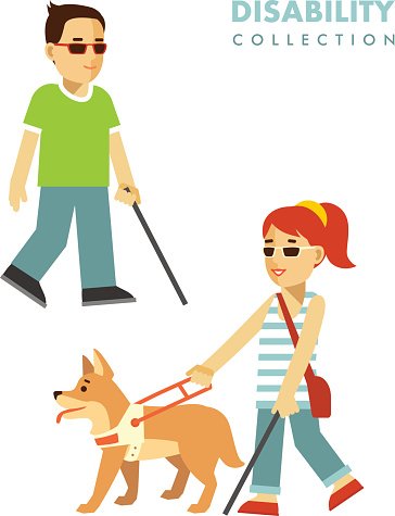 4,300+ Blind Person Illustrations, Royalty-Free Vector Graphics - Clip ...