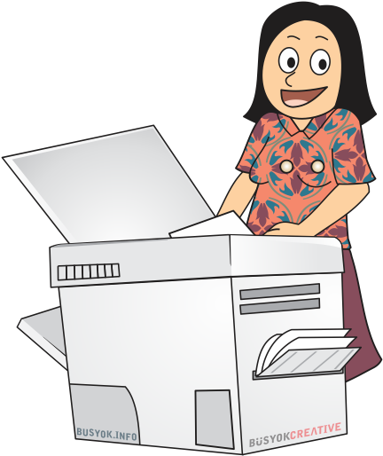 photocopying clipart