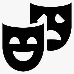 Drama Theatre Mask Clip Art - Text - Transparent Cliparts - Clip Art ...