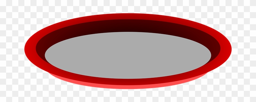 Red Oval Ring Graphic - Transparent PNG Clipart for Design Projects