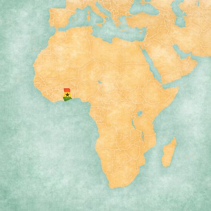 Ghana on the African Continent - Location and Geography