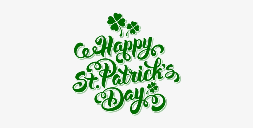 Happy St. Patrick’s Day Greeting - Festive Green Typography Design