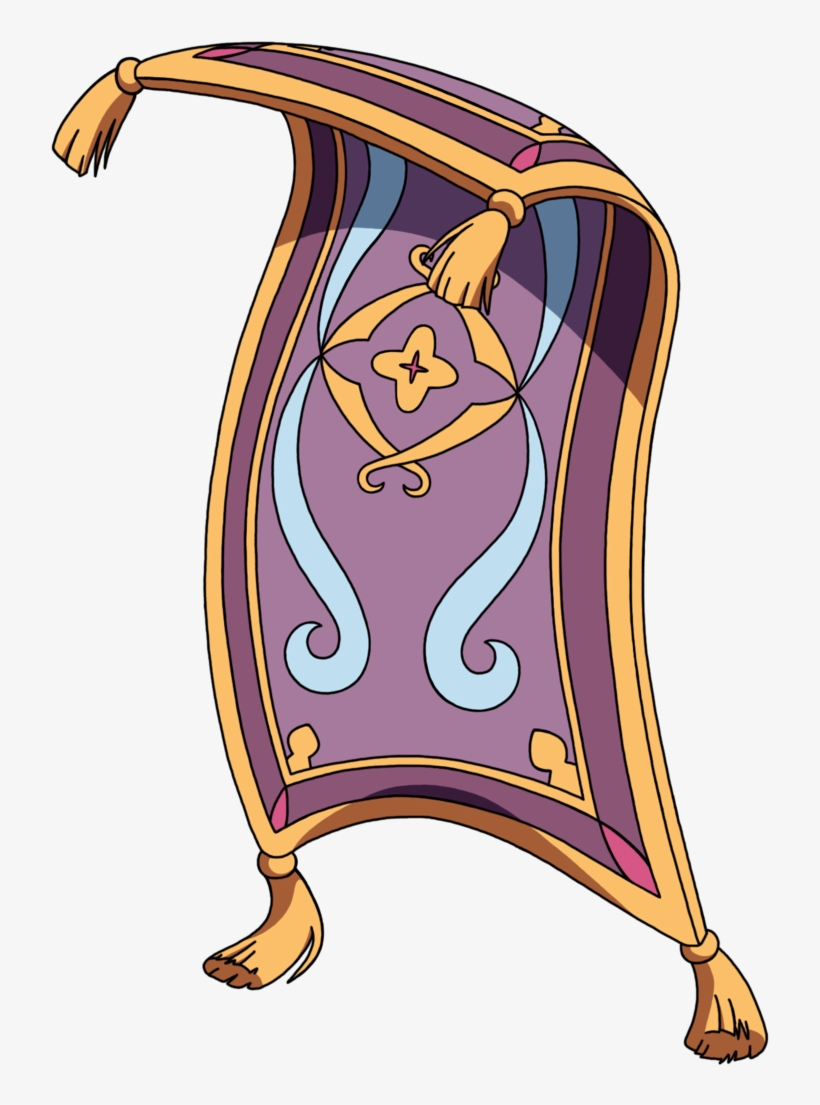 Magical Flying Carpet Illustration - Fantasy Art for Storytelling & Design