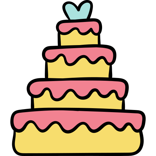 348 Cartoon Wedding Cake Stock Photos - Free & Royalty-Free Stock Photos  from Dreamstime