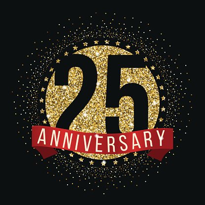 25th anniversary - Clip Art Library