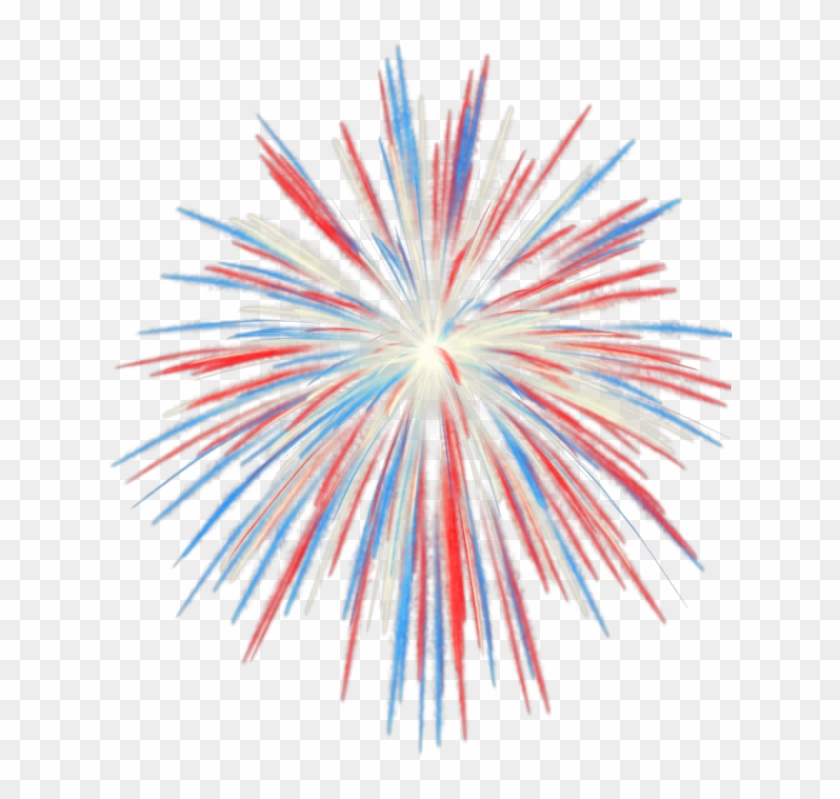 Patriotic Firework Explosion PNG - Free Transparent Clipart
