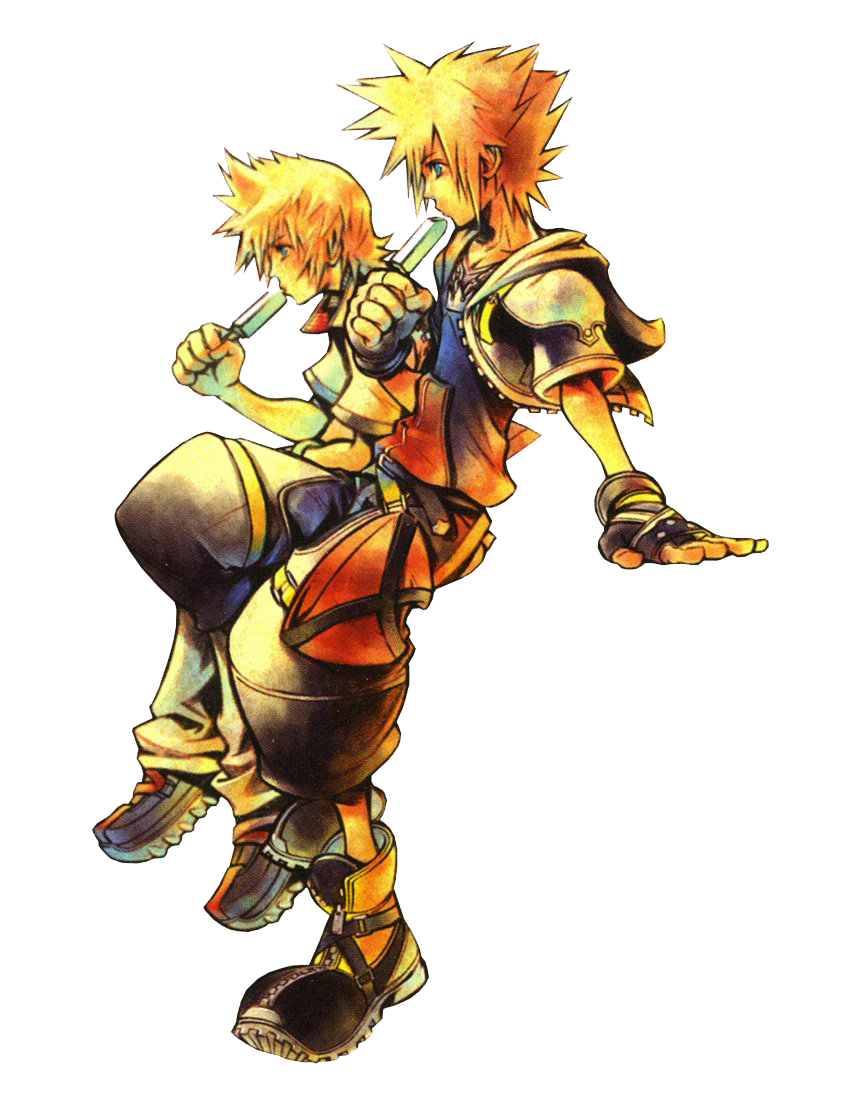 Cloud and Tifa Artwork - Final Fantasy VII Illustration