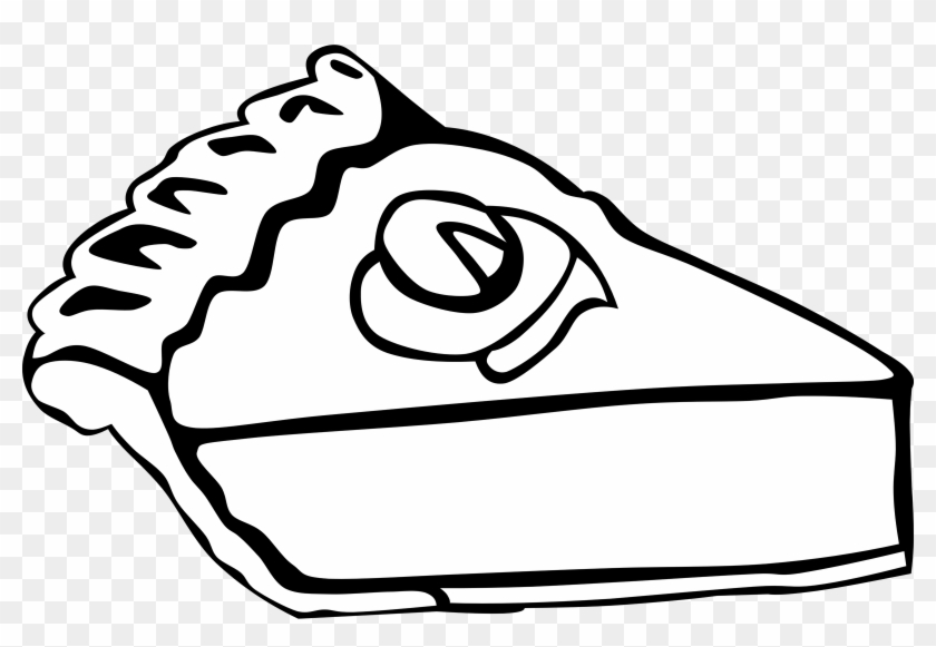 Printable Pie Slice Coloring Page for Kids & Adults