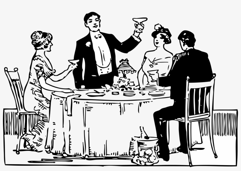 people eating - Clip Art Library