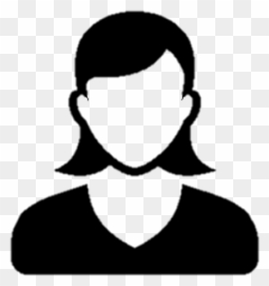 Generic Female User Profile Icon - Free Transparent PNG