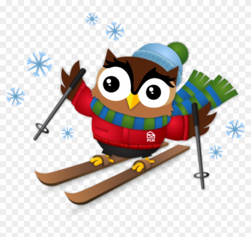 Cute Winter Owls Clip Art Set - Clip Art Library