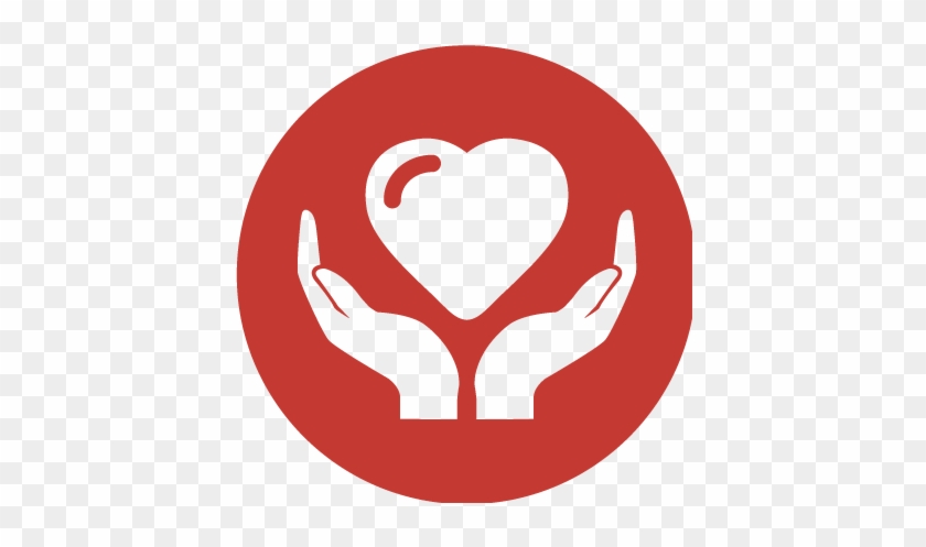 Heart Care Icon - Symbol of Compassion, Support, and Healthcare