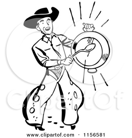 vintage cowboys - Clip Art Library