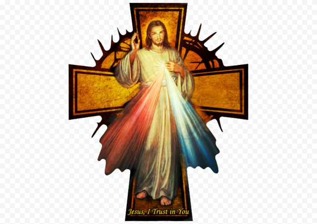 Divine Mercy Image Chaplet Of The Divine Mercy Symbol, PNG - Clip Art ...