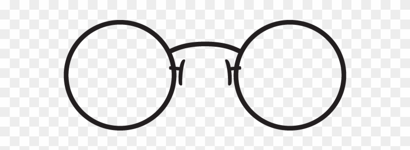 Round Glasses SVG Files | Eye Glasses Cut Files | Eyeglasses Silhouette ...