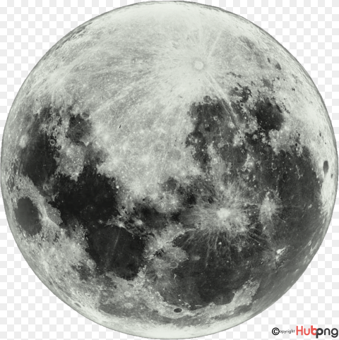 Moon In Flat Dasign Style Stock Illustration - Download Image Now ...