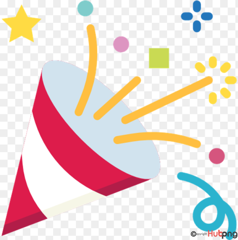 Celebration Party Popper Clipart - Free PNG Download